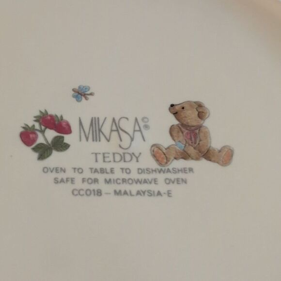 Mikassa Teddy Child's Plate and Cup Set Discontinued - Picture 12 of 14